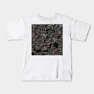 Tulip Field abstract bywhacky Kids T-Shirt